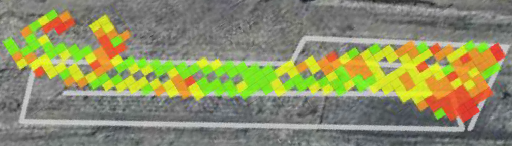 RCM before - poor dig-floor conditions